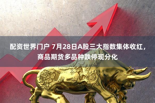 配资世界门户 7月28日A股三大指数集体收红，商品期货多品种跌停现分化